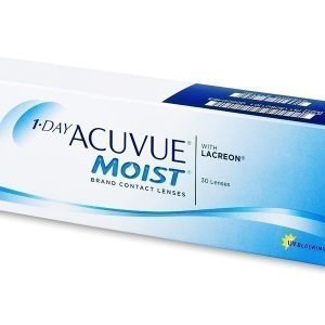 1 Day Acuvue Moist 30 kpl Kertakäyttölinssit