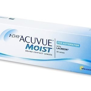 1 Day Acuvue Moist for Astigmatism 30 kpl Tooriset piilolinssit