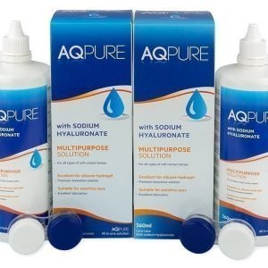 AQ Pure Piilolinssineste 2 x 360 ml