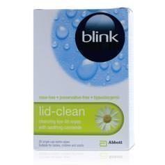 Abbott Blink lid-clean