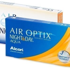 Air Optix Night and Day Aqua 6 kpl Yötäpäivää piilolinssit