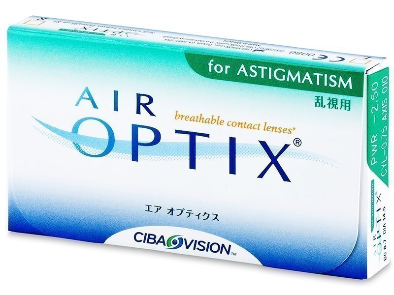 Air Optix for Astigmatism 3 kpl Tooriset piilolinssit