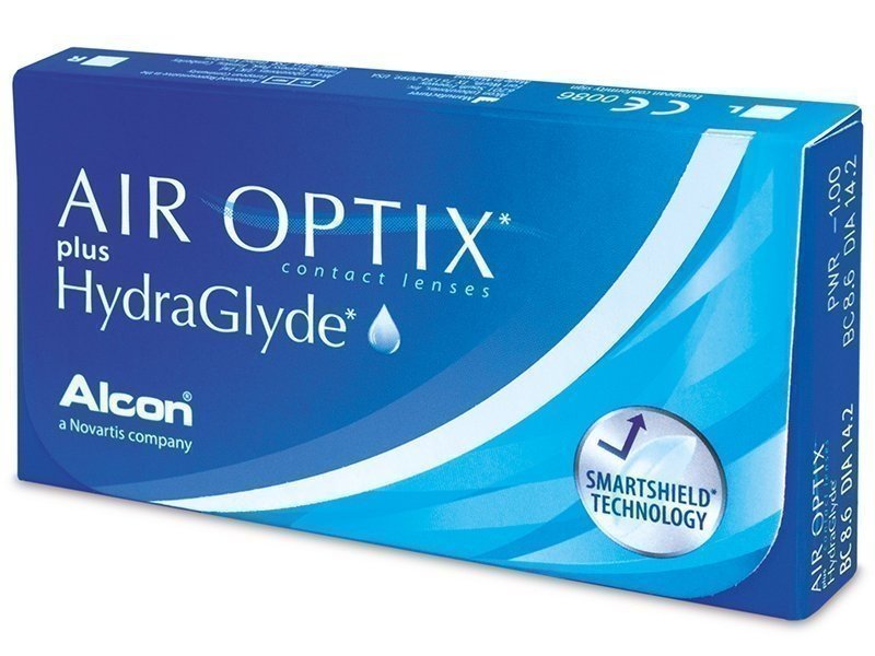 Air Optix plus HydraGlyde 6 kpl Yötäpäivää piilolinssit