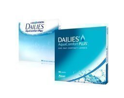 Alcon DAILIES AquaComfort Plus kertakäyttölinssit 90 kpl