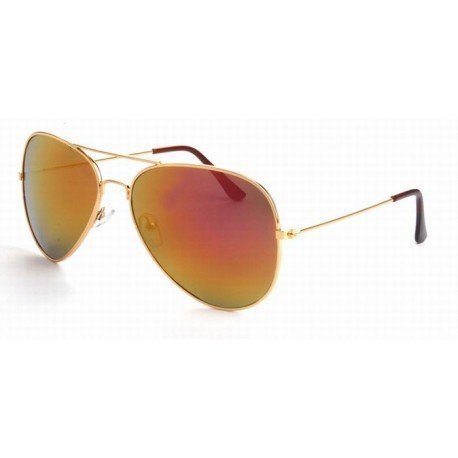 Aviator 0911 Gold Pink Mirror