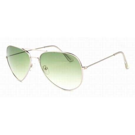 Aviator 0911 Silver Green