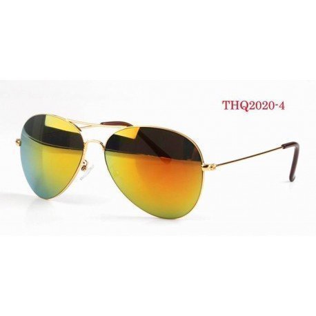 Aviator 2020 Gold Gold-Red Mirror