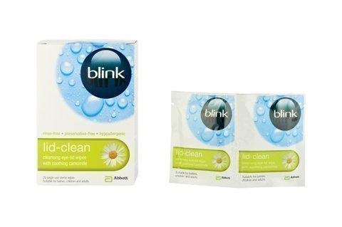 Blink lid-clean 20 wipes
