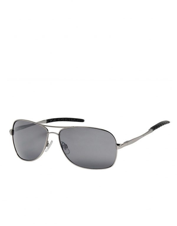 Brookhaven Mark Aviator Style Sunglasses Aurinkolasit Gunmetal Grey