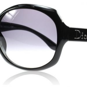Christian Dior Glossy 1 584 Kiiltävä musta Aurinkolasit