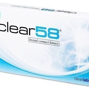 Clear 58 6 kpl Kuukausilinssit