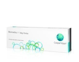 Cooper Vision Biomedics 1Day Extra kertakäyttölinssit 30 kpl