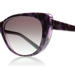 DKNY 4109 361611 Leopardi Violetilla taustalla Aurinkolasit