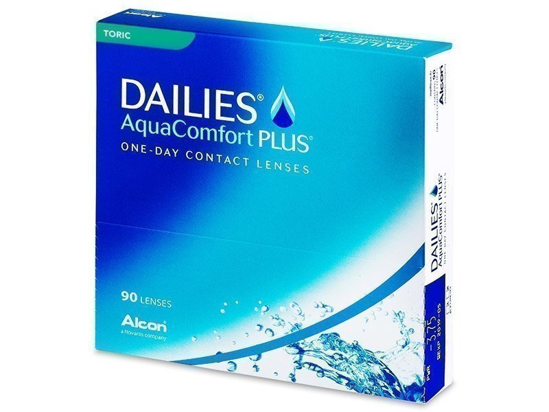 Dailies AquaComfort Plus Toric 90 kpl Tooriset piilolinssit