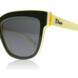 Dior DiorGraphic 39C48 Vihreä-kerma-keltainen Aurinkolasit