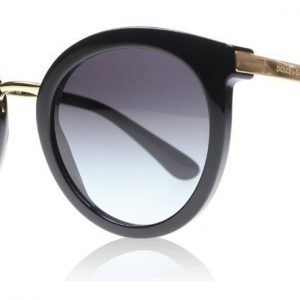 Dolce and Gabbana 4268 5018G Musta-kulta Aurinkolasit