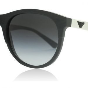 Emporio Armani 4084 50428G Matta musta-valkoinen Aurinkolasit