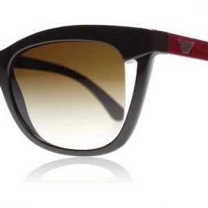 Emporio Armani 4088 556113 Ruskea-viininpunainen Aurinkolasit