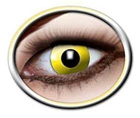 Eyecatcher Yellow Crowe Eye Erikoistehostepiilolinssit