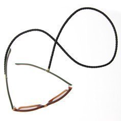 Eyewear string leather - Black