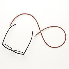Eyewear string leather - Brown