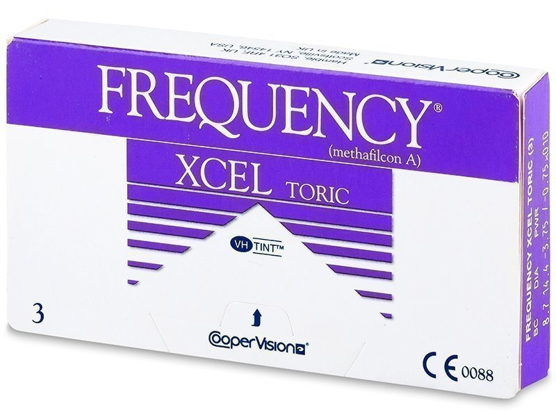 FREQUENCY XCEL TORIC 3 kpl Tooriset piilolinssit