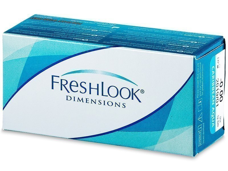 FreshLook Dimensions plano 2 kpl Värilliset piilolinssit