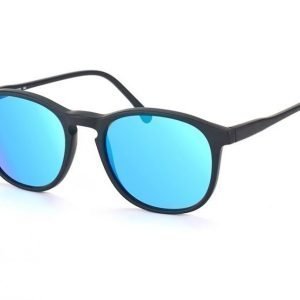 Illesteva IL Hudson-matte black w blue m Aurinkolasit