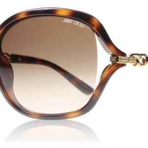 Jimmy Choo Loop AXX Havanna-ruusukulta Aurinkolasit