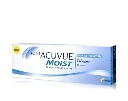 Johnson & Johnson 1-Day Acuvue Moist for Astigmatism kertakäyttölinssit 30 kpl