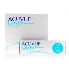 Johnson & Johnson Acuvue Oasys 1-Day with Hydraluxe kertakäyttölinssit