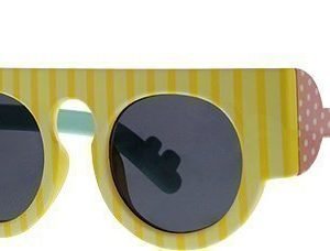 Le Specs Craig & Karl Houdini Gloss Yellow Stripe aurinkolasit