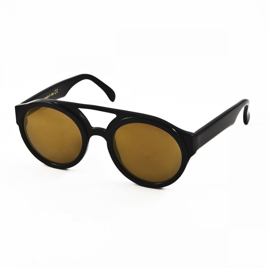 Lunettes Kollektion LK Bon Vivant-black gold mirror aurinkolasit