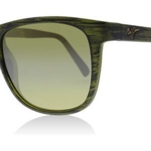 Maui Jim HT740-15CM Matte Green Matta vihreä raidallinen Aurinkolasit