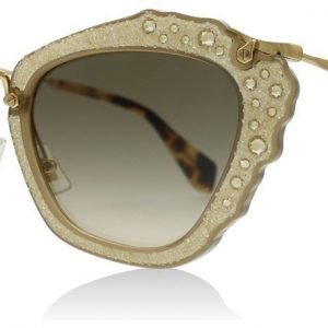 Miu Miu 04Qs 04QS MAR3D0 Opaali beige Aurinkolasit