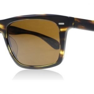 Oliver Peoples Brodsky 1474N9 Puolimatta Cocobolo Aurinkolasit