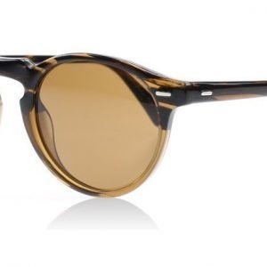 Oliver Peoples Gregory Peck Sun 5217S 100153 Ruskea kilpikonna Aurinkolasit