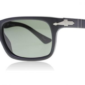 Persol 3048S 900058 Matta musta Aurinkolasit