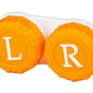 Piilolinssikotelo oranssi L+R