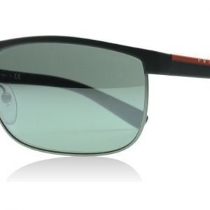 Prada Sport 54Qs 54QS DG07W1 Musta Asemetalli Aurinkolasit