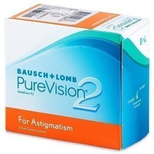 PureVision 2 for Astigmatism 6 kpl Tooriset piilolinssit