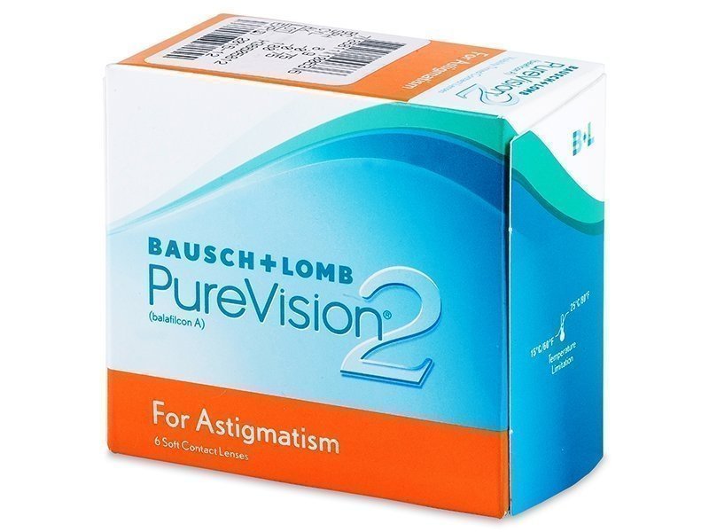 PureVision 2 for Astigmatism 6 kpl Tooriset piilolinssit