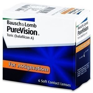 PureVision Toric 6 kpl Tooriset piilolinssit