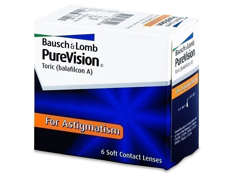 PureVision Toric 6 kpl Tooriset piilolinssit