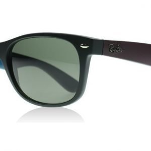 Ray-Ban 2132 Wayfarer 2132 6182 Musta Tumma Violetti Aurinkolasit