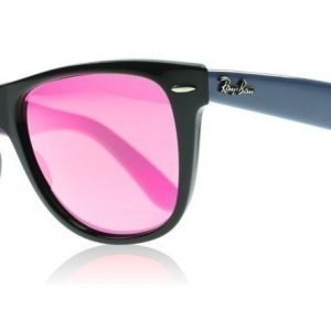 Ray-Ban 2140 Wayfarer 2140 11744T Musta Sininen Violetti Aurinkolasit