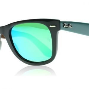 Ray-Ban 2140 Wayfarer 2140 117519 Musta-vihreä Aurinkolasit