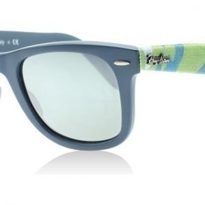 Ray-Ban 2140 Wayfarer RB2140 60140 Matta sininen Aurinkolasit