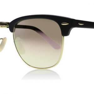 Ray-Ban 2176 Clubmaster Folding 901S7O Musta-kulta Aurinkolasit