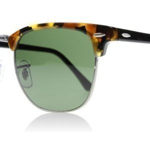 Ray-Ban 3016 Clubmaster 3016 1157 Täplikäs musta havanna Aurinkolasit